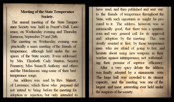 Temperance article for blog