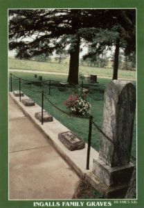 Ingalls graves postcard
