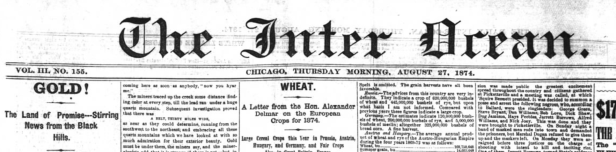 Chicago Inter Ocean Front Page 09121874
